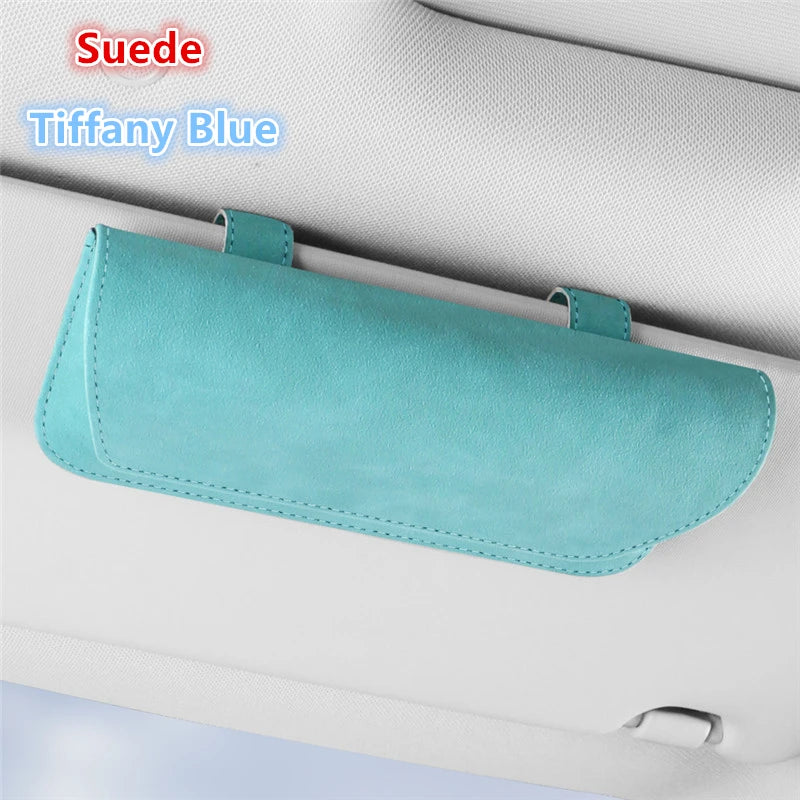 Car Glasses Case Organizer Storage Car Eyeglass Case Glasses Box for Car Sun Visor Organizer Sunglasses for BMW Glasses Case