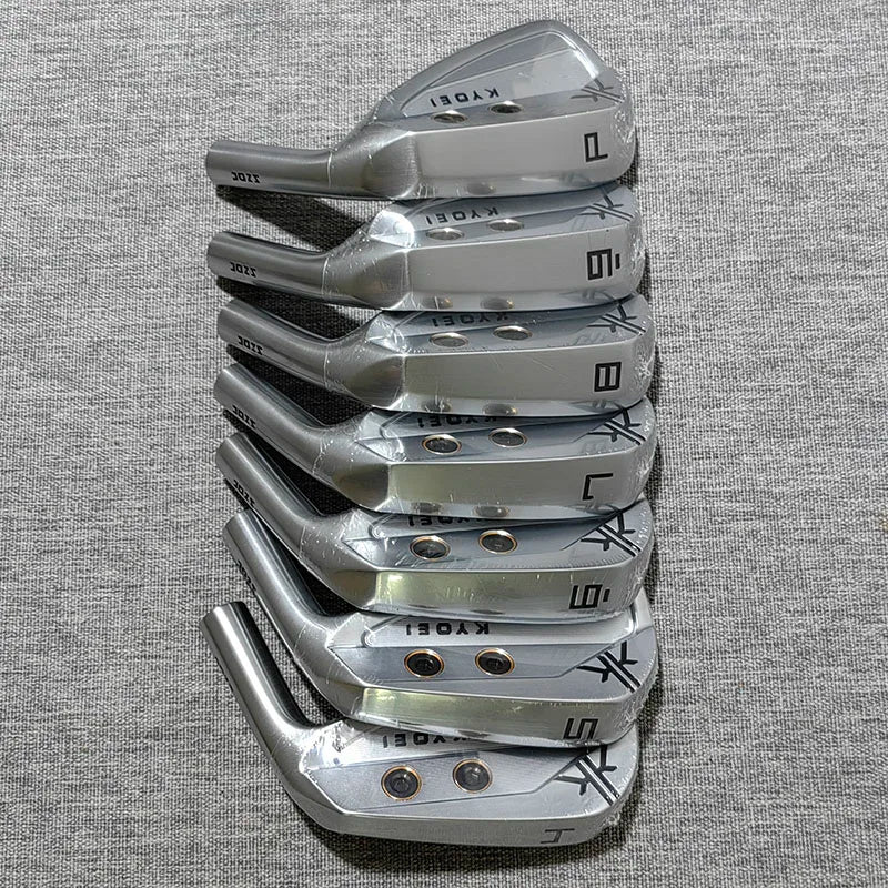 Tianwell Original KYOEI Golf Irons Set Silver Forged 4 5 6 7 8 9 P 7pcs for Men Golf Iron Head Only No Shaft
