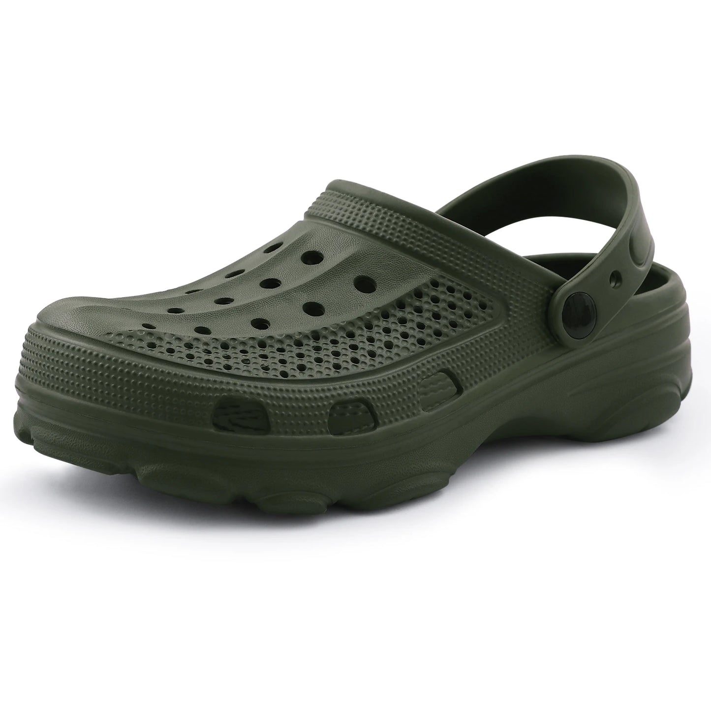 Evshine Classic Hole Beach Slippers With Arch Support Unisex Comfort Anti-Slip Sandals Garden Shoes Men's Summer Clogs Sandals