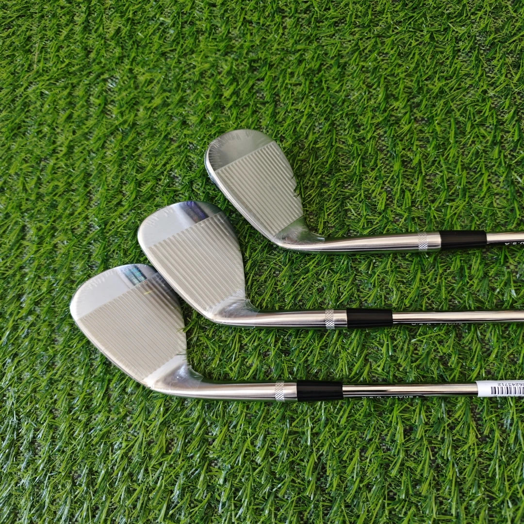 New Arrival 3PCS Silver Golf Clubs Wedges S M10 Special Limited Wedges R/S Steel Shafts Headcovers Free Shipping