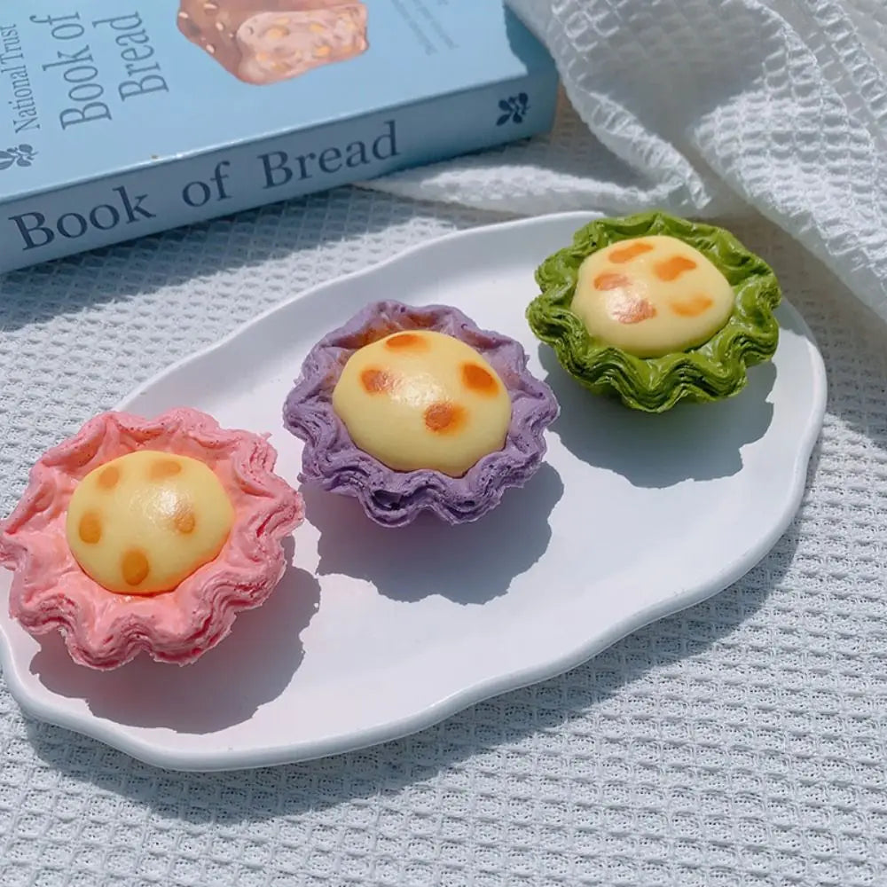 Simulation Bread Toast Squishy Toys Donuts Slow Rising Rebound Squeeze Toy Anti Stress Relief Toys for Kids Adults Desktop Decor