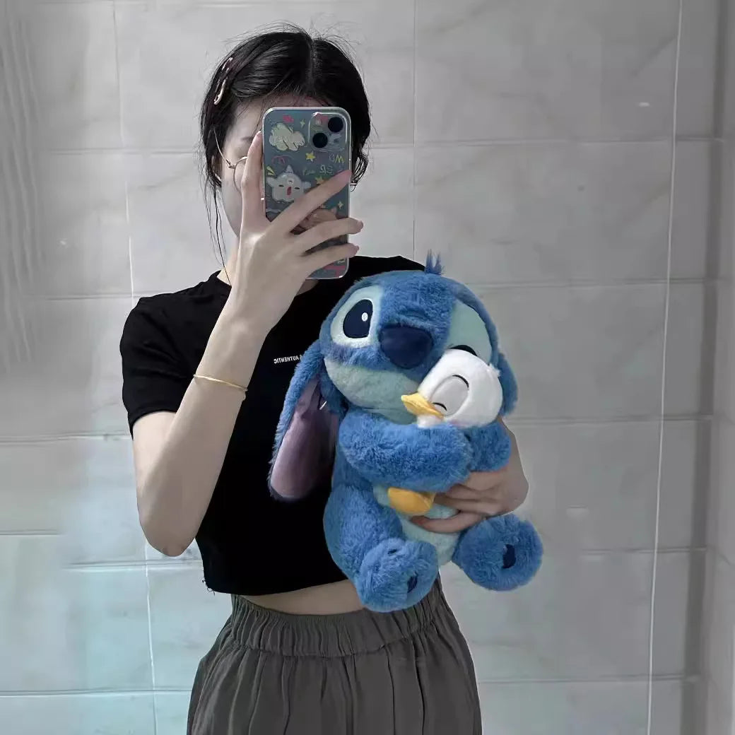 Disney Stitch Cartoon Plush Dolls Toys Kawaii Anime Soft Stuffed Dolls Plush Pillow Appease Toys Birthday Gift for Boys Girls