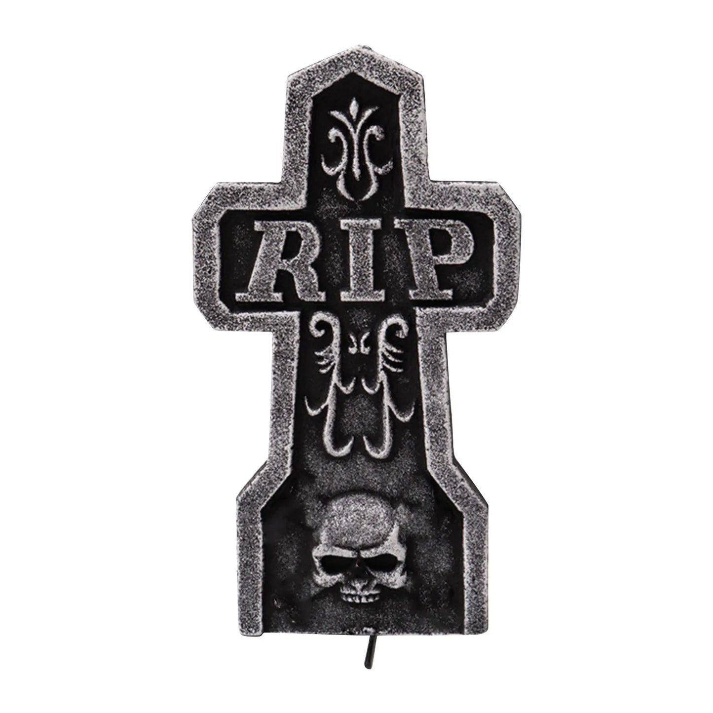 Halloween Foam Tombstone Decoration Haunted House RIP Stone Grisly Props Party Decor Skeleton Tombstone Yard Halloween Decor
