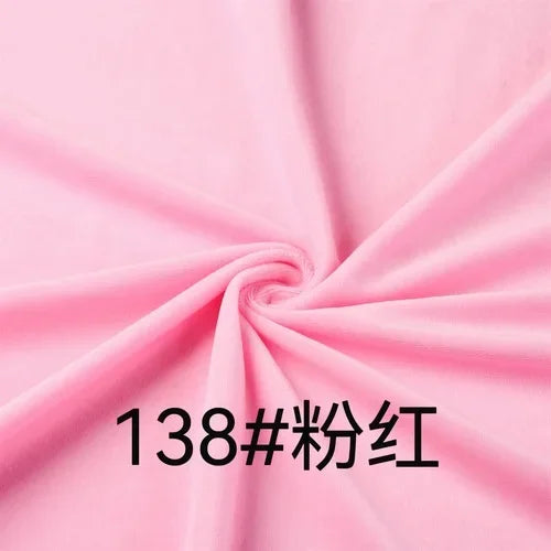 50CM* 50CM Crystal Super Soft Fluff Length 1mm Short Plush Fabric Doll Pillow Cover Blanket Pet Nest Bedding DIY Clothing Fabric