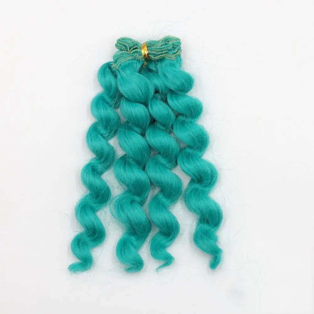 Doll Hair Msiredoll Bjd Wig Curly Doll Hair Toy for Kid Doll Hair Wig BJD Wigs DIY Toy BJD Curly Doll Hair
