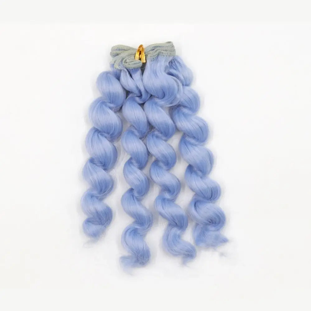 Doll Hair Msiredoll Bjd Wig Curly Doll Hair Toy for Kid Doll Hair Wig BJD Wigs DIY Toy BJD Curly Doll Hair