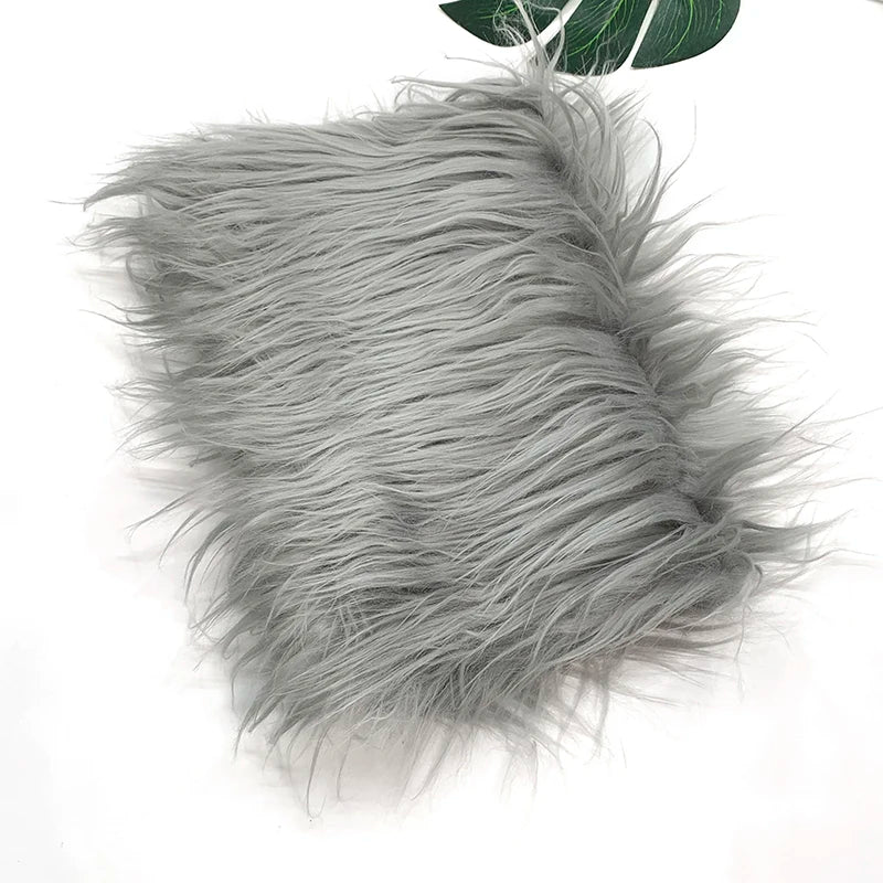 Faux Fur Fabric 46 Colors 160x50cm 8cm Soft Long Plush Handmade Doll/Clothing Shaggy Fabric