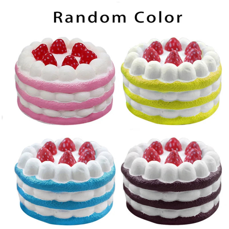 Squishy Toy Cute Food Antistress Pink Milk Tea Donuts Rising Toys Abreact Soft Squishi Stress Relief Toys Funny Girls Gifts