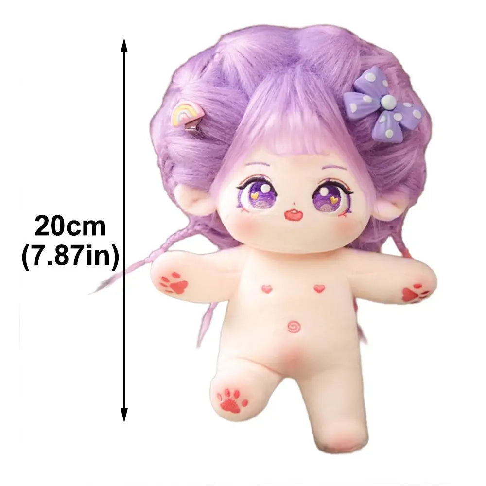 Durable Plush 20cm Cotton Doll Soft Stuffed Can Be Placed in a Shape Plush Doll Cartoon Anime Cute Plush Toy