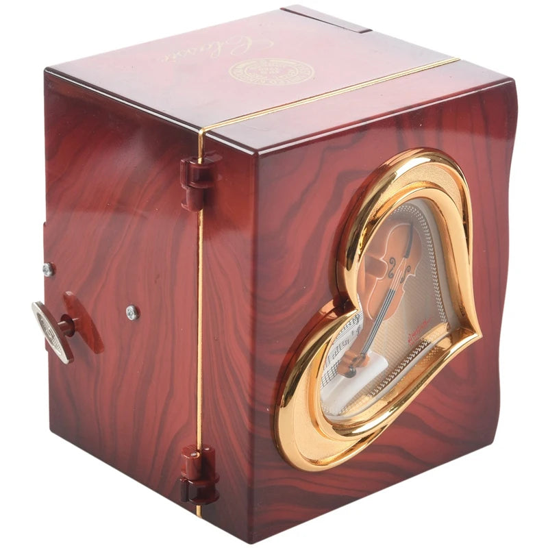 Classic Rotating Dancer Ballerina Piano Music Box Clockwork Plastic Jewelry Box Girls Hand Crank Music Mechanism Christmas Gift