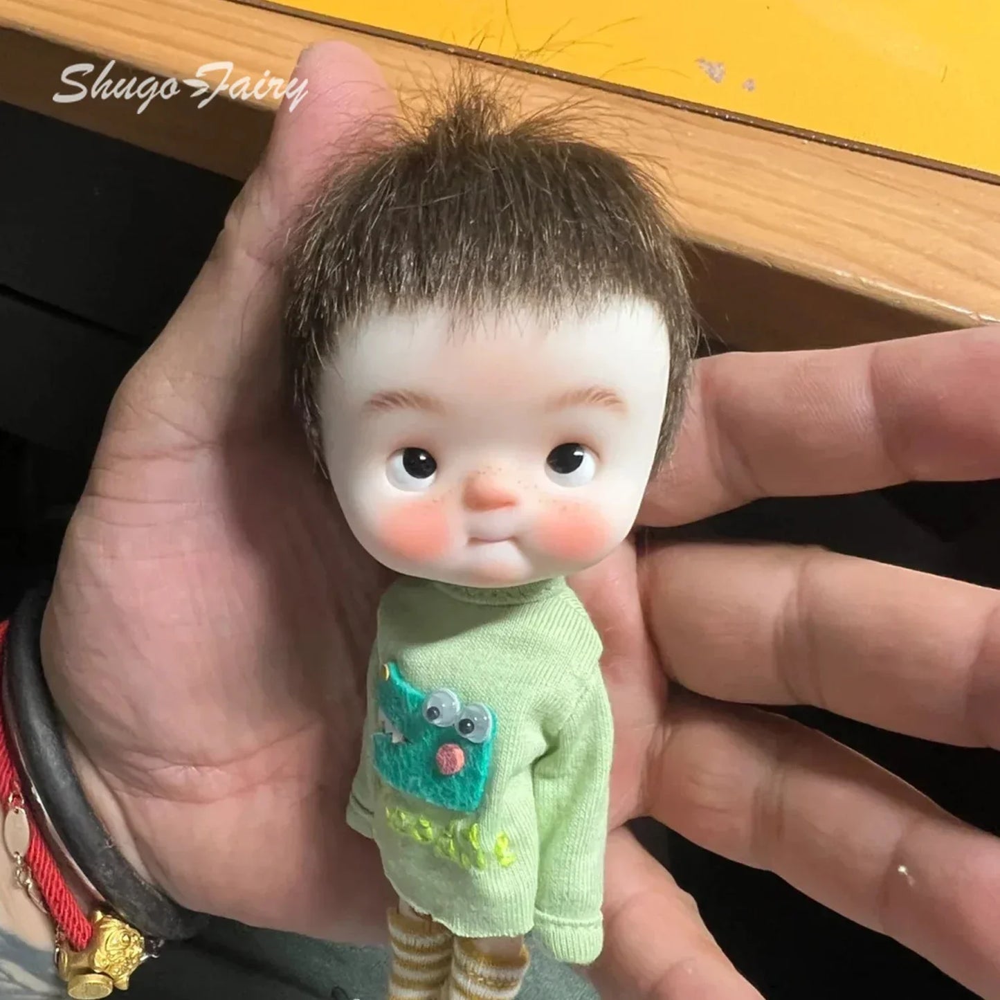 Shugafairy OB QBaby BJD Doll 1/11 Customized Fleshy Face Big Head Sweet Style Ball Jointed Dolls