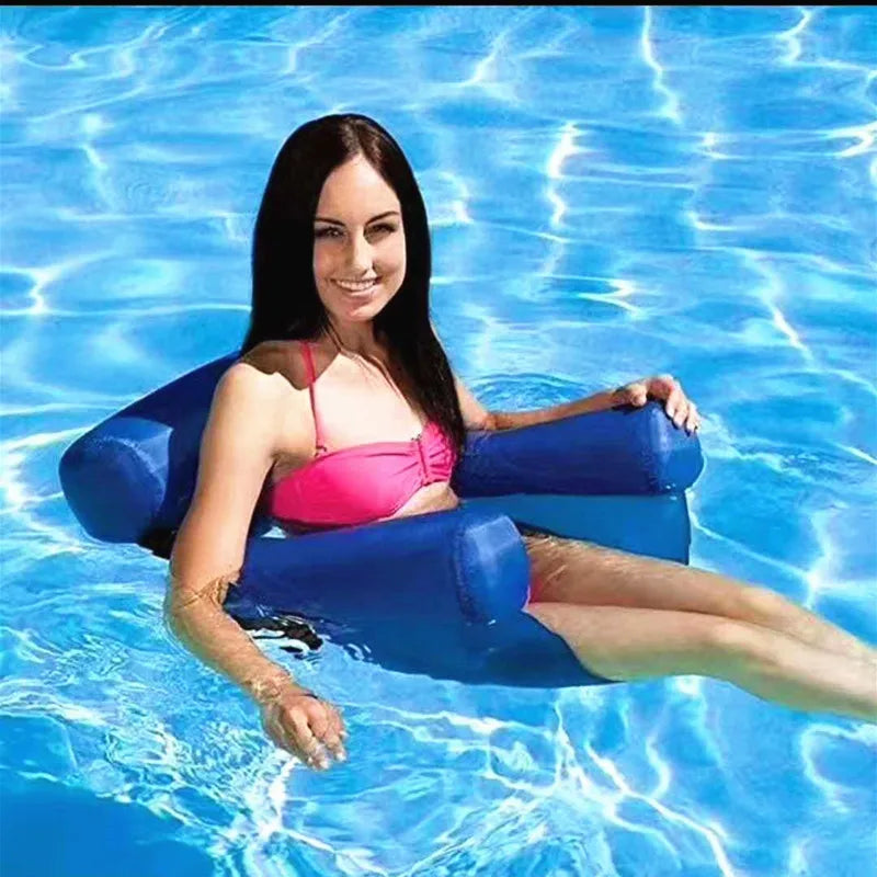 Inflatable Mattresses Water Swimming Hammock Lounge Chairs Pool Sports Toys Float Mat Toys Pools for Adults Floating Bed