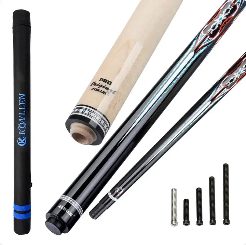 ZOKUE 3 Cushion Billiard Cue Stick With Professional Carom Taper 12mm Tip 142 Cm Libre Cue for Carom Cue