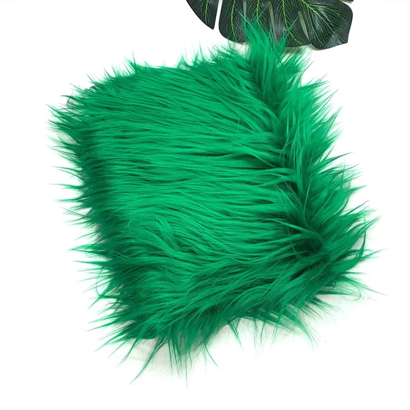 Faux Fur Fabric 46 Colors 160x50cm 8cm Soft Long Plush Handmade Doll/Clothing Shaggy Fabric