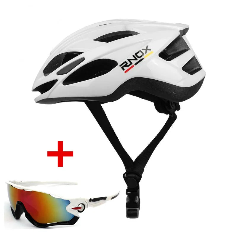 RNOX 2025 New Ultralight Cycling Helmet Cycling Safety Cap Bicycle Helmet for Women Men Racing Bike Equipments MTB Helmets