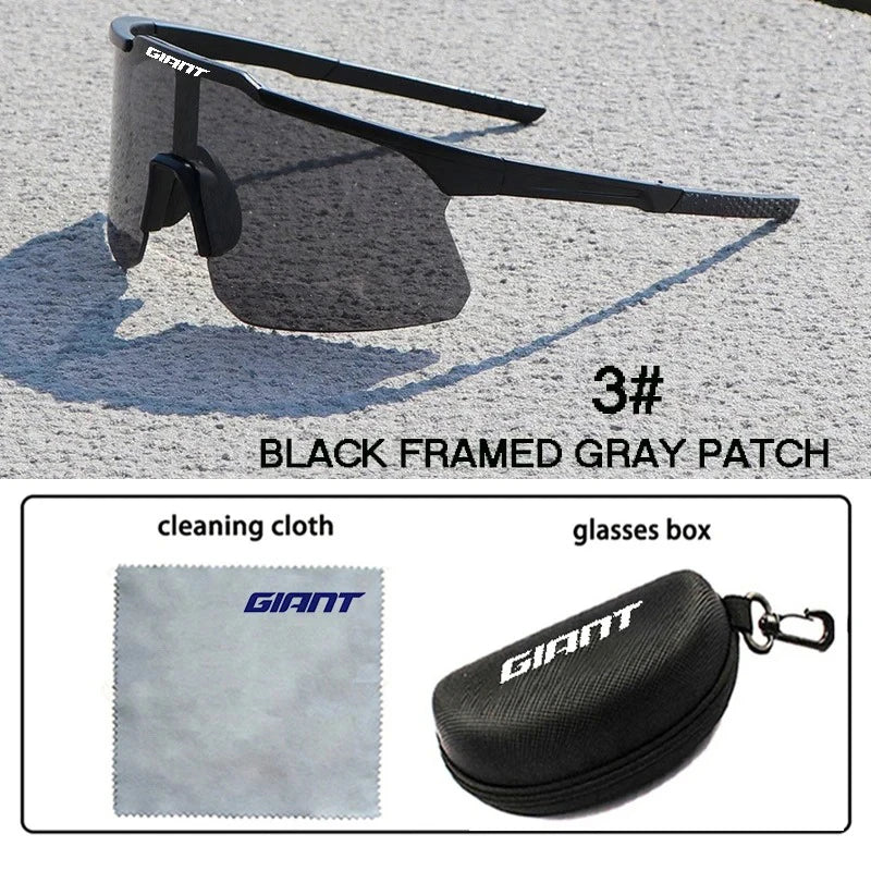 Bicycle Glasses for Men and Women, Mountain Bikes, Road Bikes, Sunglasses for Cycling, Outdoor Lenses With Glasses Giant