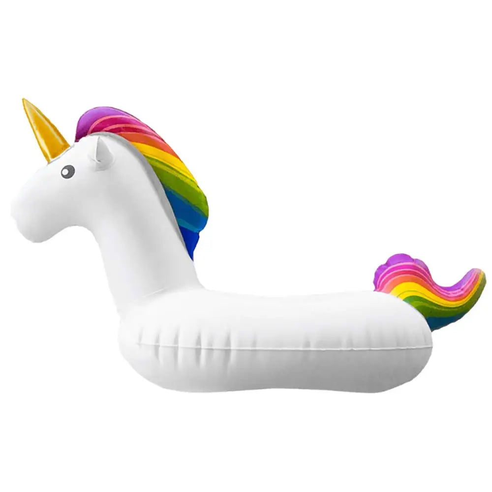 Inflatable Swimming Cup Holder Unicorn Flamingo Drink Holder Swimming Pool Float Bathing Pool Toy Party Decoration Bar Coasters