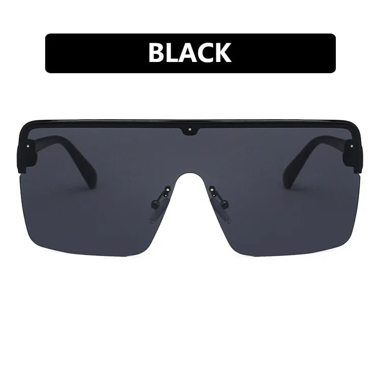 Hot Fashion Brand Designer Sunglasses Women Summer Rimless Square Shades Sun Glasses Eyewear Sunshines Luxury Sunglasses Woman