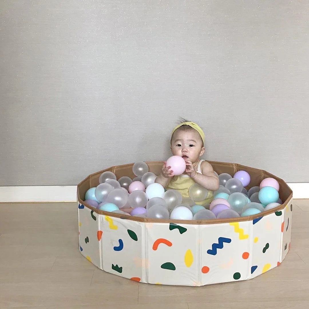 Diameter 80cm Foldable Swimming Pool Baby Toys Fshion Thickened Ocean Balls Tent Toys for Children Summer Toy Balls Pool Indoor