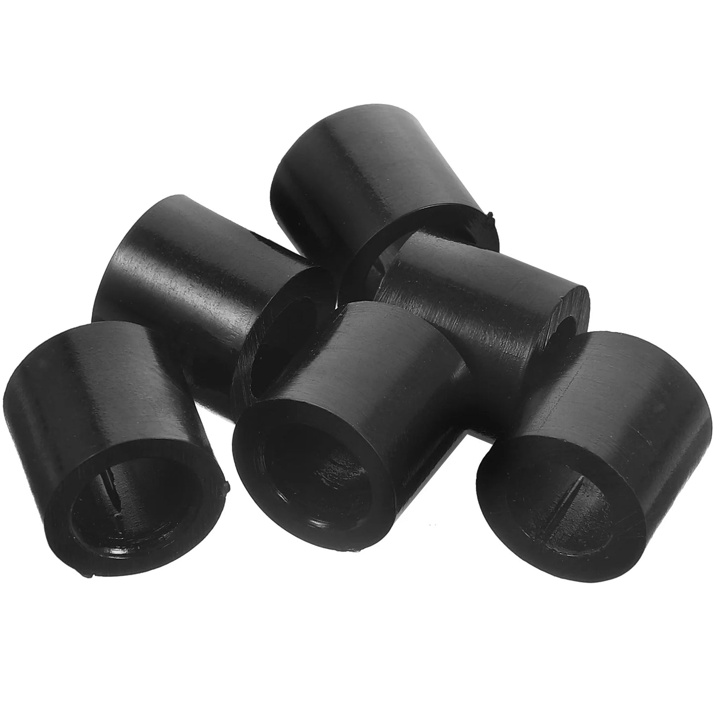 6 Pcs Pool Cue Ferrules Billiard Protective Cover Replaceable Table Accessories Snooker