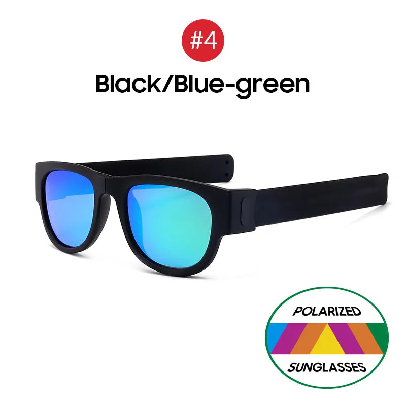 IENJOY Active Sunglasses Foldable Sunglasses Polarized Sunglasses for Men Sports Glasses Driving Cycling Sunglasses Polariod