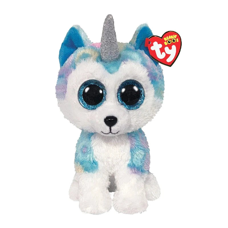 Ty Beanie Animal Stuffed Plush Toy Beastie Cute Halloween Golden Wing Bat Doll Children Birthday Toys Gift 15cm