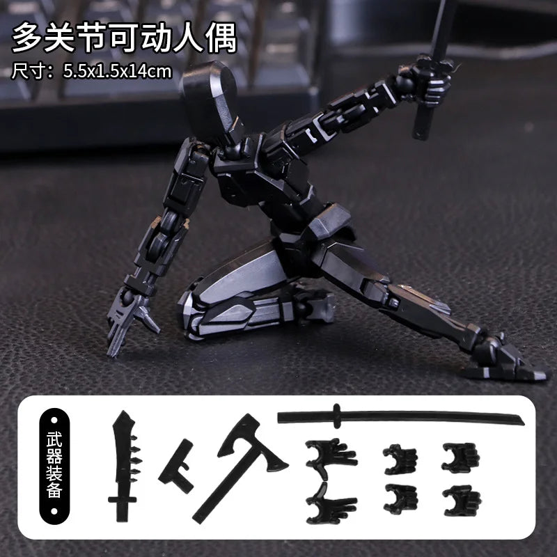 Dummy 13 Lucky Doll 13 Joint Movable 3D Printing Toy Dummy Doll DIY Decompression God