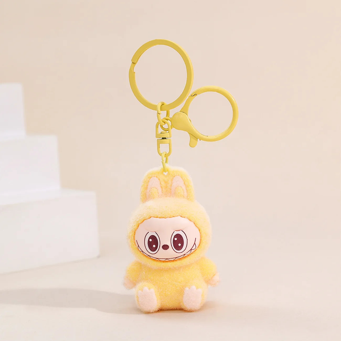 New Christmas Labubu Kawaii Particles Keychain Bag Cell Phone Charm Key Chain Christmas Gift