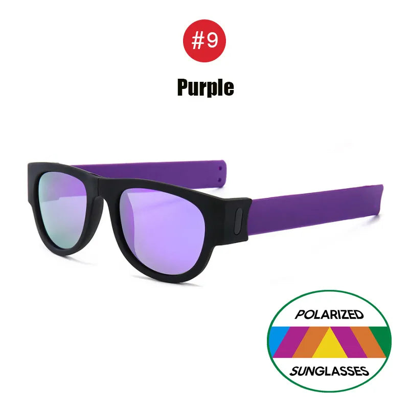 IENJOY Active Sunglasses Foldable Sunglasses Polarized Sunglasses for Men Sports Glasses Driving Cycling Sunglasses Polariod