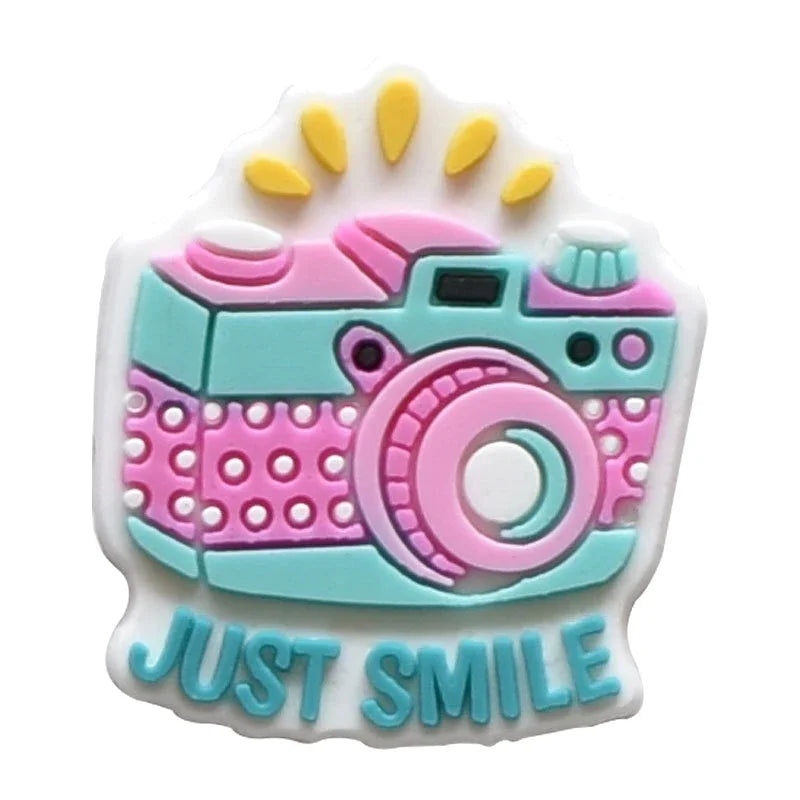 Eye Symbol Shoe Charms for Crocs Sandals Women Clogs Pins Shoe Decorations Accessory Men Badges Girls Kids Shoes Accessories