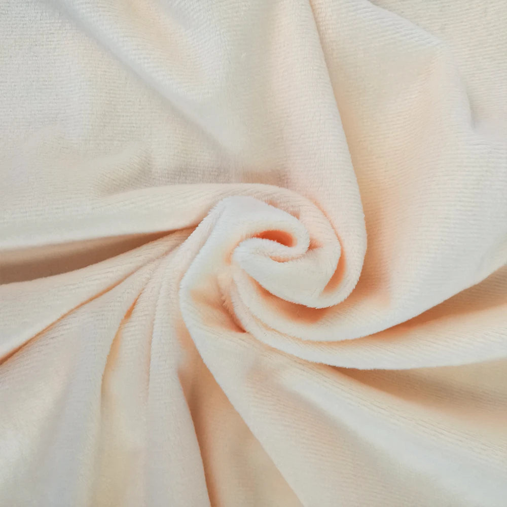 Short Plush 50cm*160cm Crystal Super Soft Plush Fabric for Sewing Dolls DIY Handmade Home Textile Cloth for Toys Plush Fabric