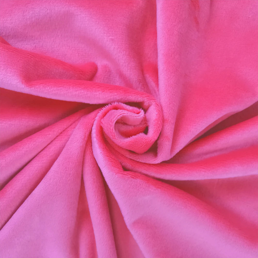 Short Plush 50cm*160cm Crystal Super Soft Plush Fabric for Sewing Dolls DIY Handmade Home Textile Cloth for Toys Plush Fabric