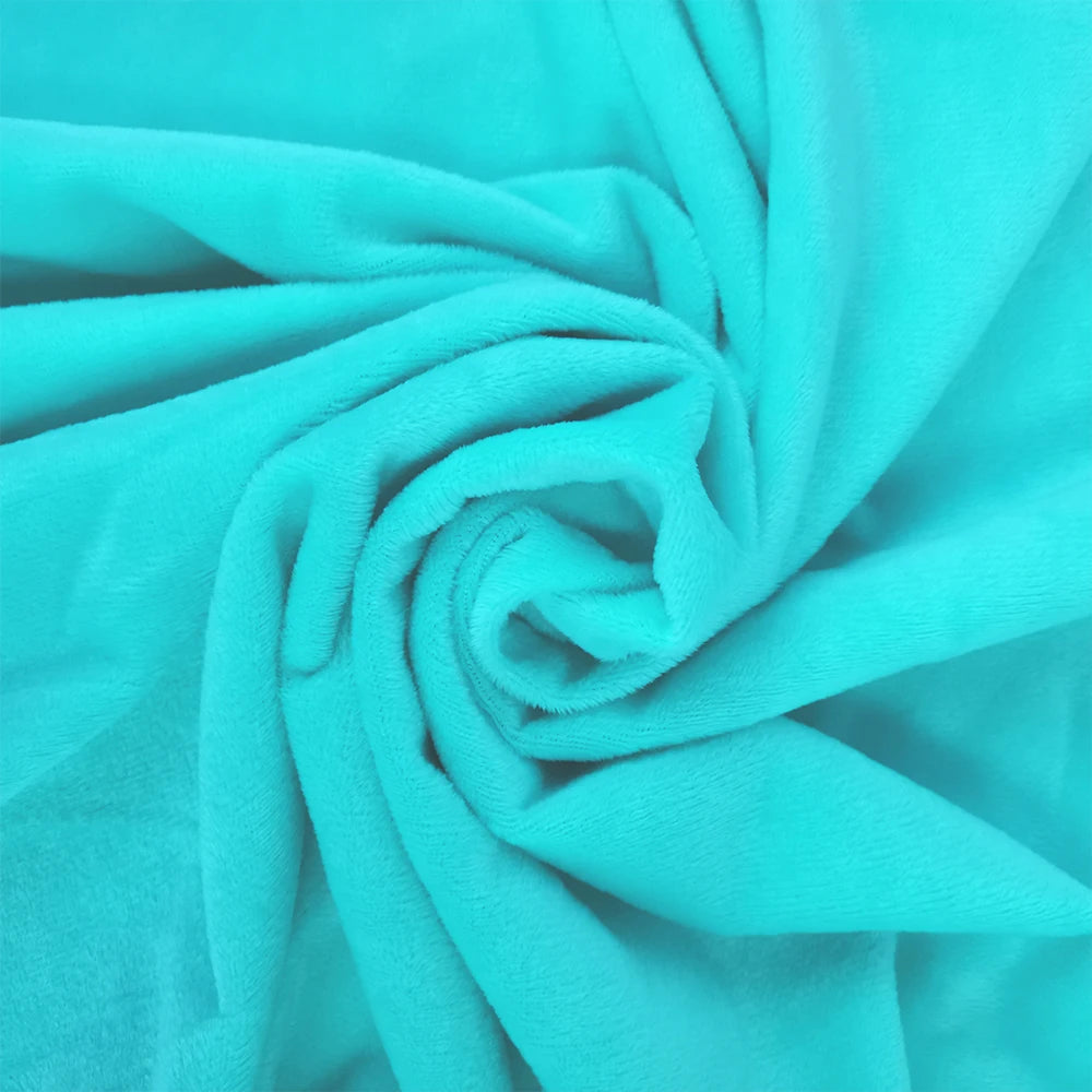 Short Plush 50cm*160cm Crystal Super Soft Plush Fabric for Sewing Dolls DIY Handmade Home Textile Cloth for Toys Plush Fabric