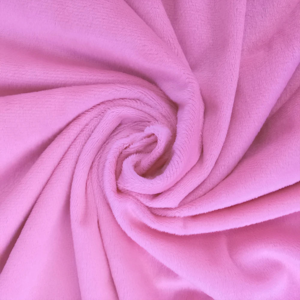 Short Plush 50cm*160cm Crystal Super Soft Plush Fabric for Sewing Dolls DIY Handmade Home Textile Cloth for Toys Plush Fabric