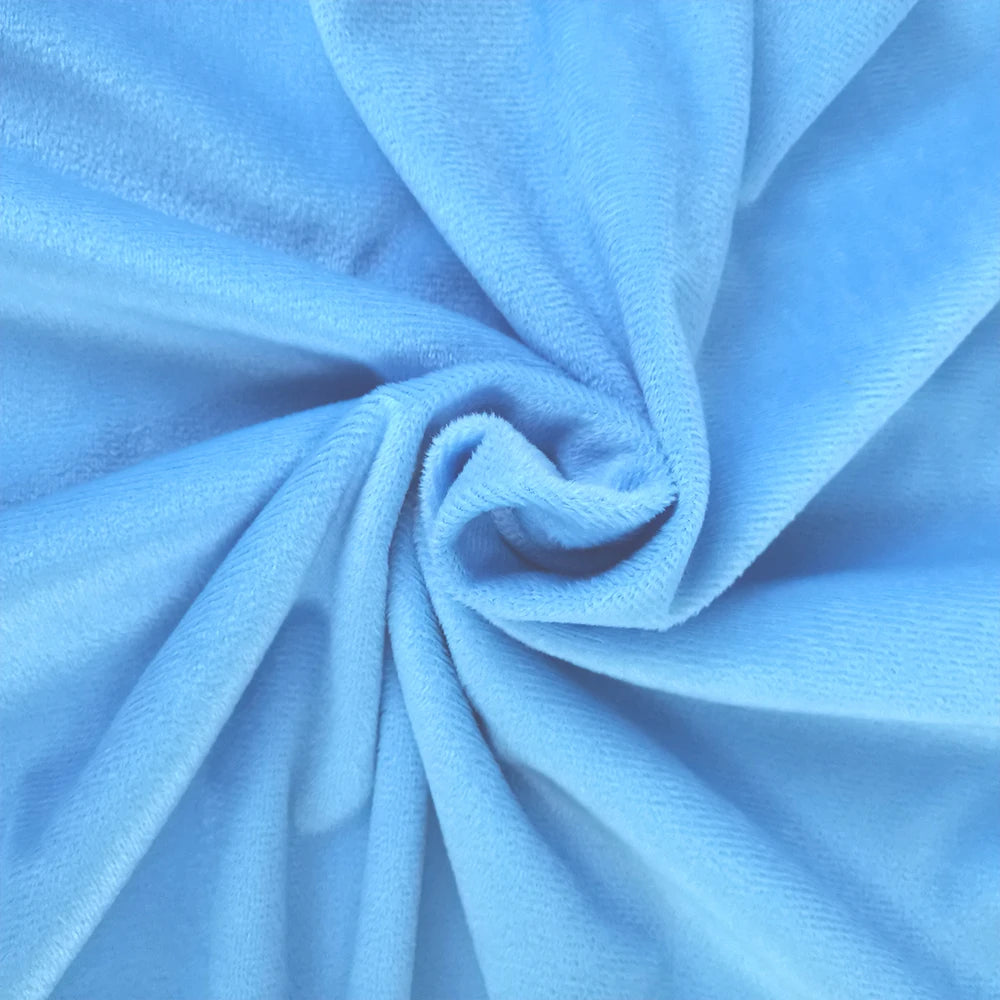 Short Plush 50cm*160cm Crystal Super Soft Plush Fabric for Sewing Dolls DIY Handmade Home Textile Cloth for Toys Plush Fabric