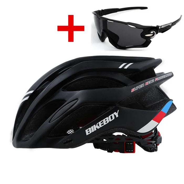 BIKEBOY Cycling Helmet Ultralight MTB Bicycle Helmet for Men Women Mountain Bike Sport Special Bicycle Helmets Capacete Ciclismo