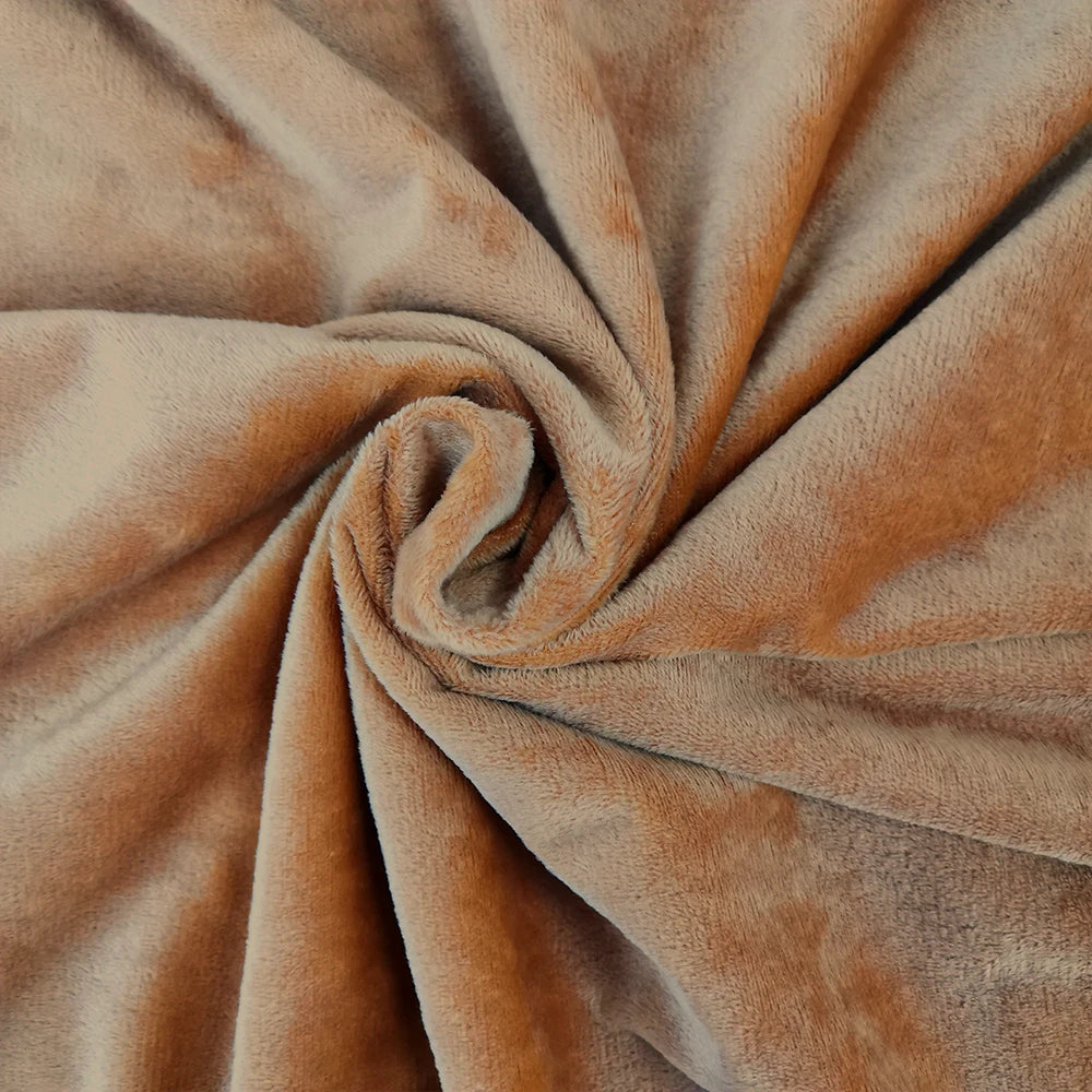 Short Plush 50cm*160cm Crystal Super Soft Plush Fabric for Sewing Dolls DIY Handmade Home Textile Cloth for Toys Plush Fabric
