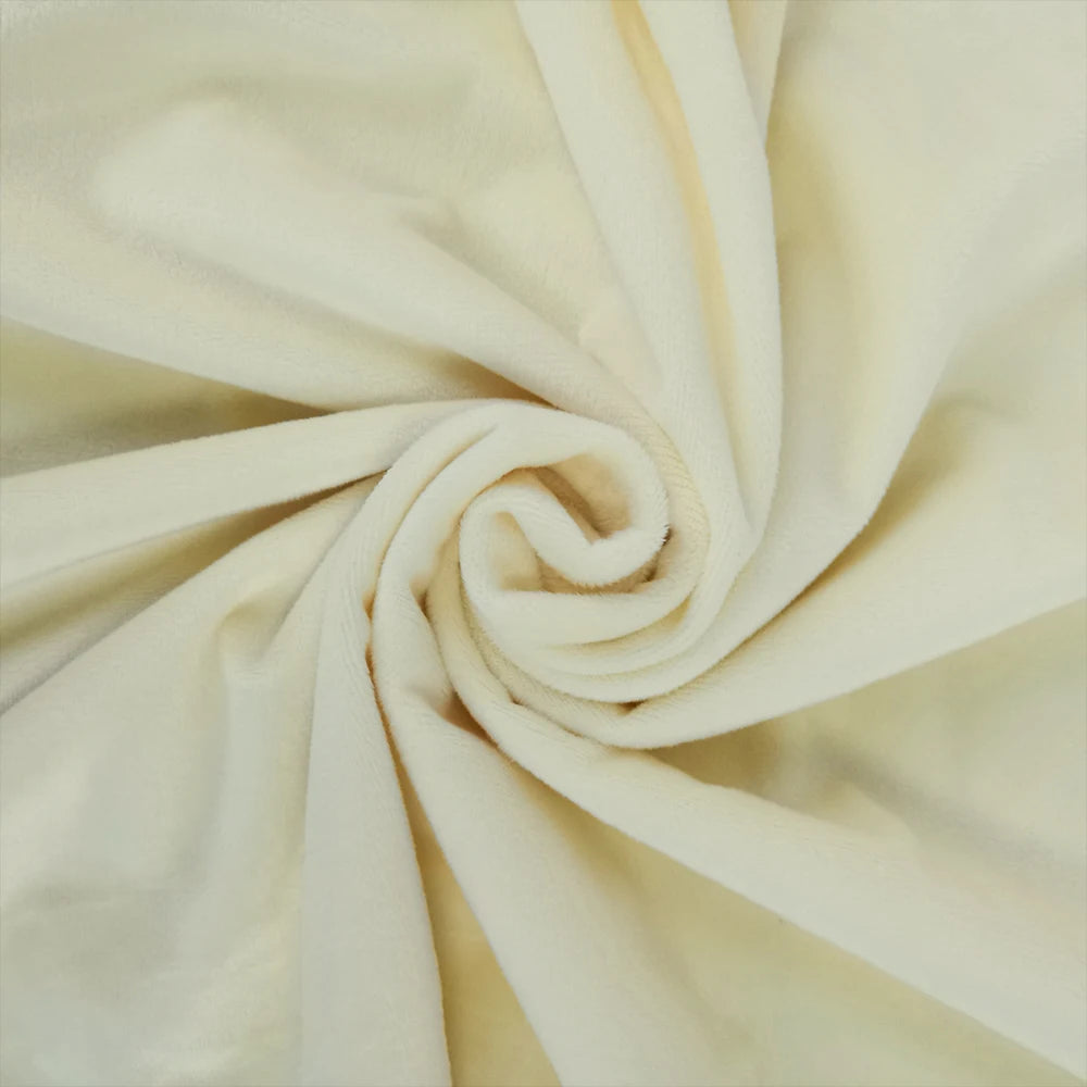Short Plush 50cm*160cm Crystal Super Soft Plush Fabric for Sewing Dolls DIY Handmade Home Textile Cloth for Toys Plush Fabric
