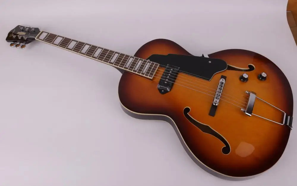 Good Quality Jazz Hollow Body Electric Guitar Electricas Electro Electrique Guitare Guiter Guitarra Gitar Guitars