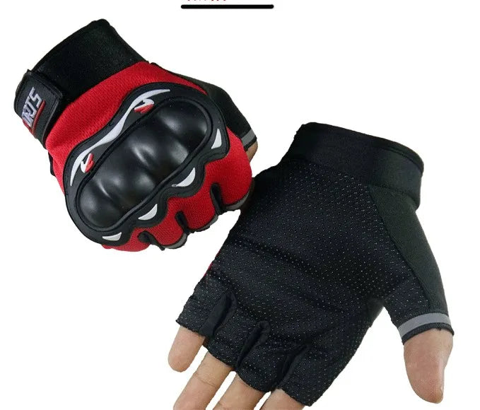 Semi-Finger Dumbbell Barbell Gloves, Beau Sanshou, Gym Training Single and Parallel Bar Gloves