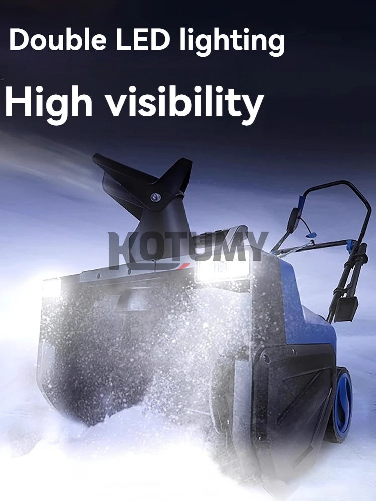 Snow Removal Machine Hand-Pushed Snow Blower Snow Removal Artifact Snow Clearing Equipment for Road