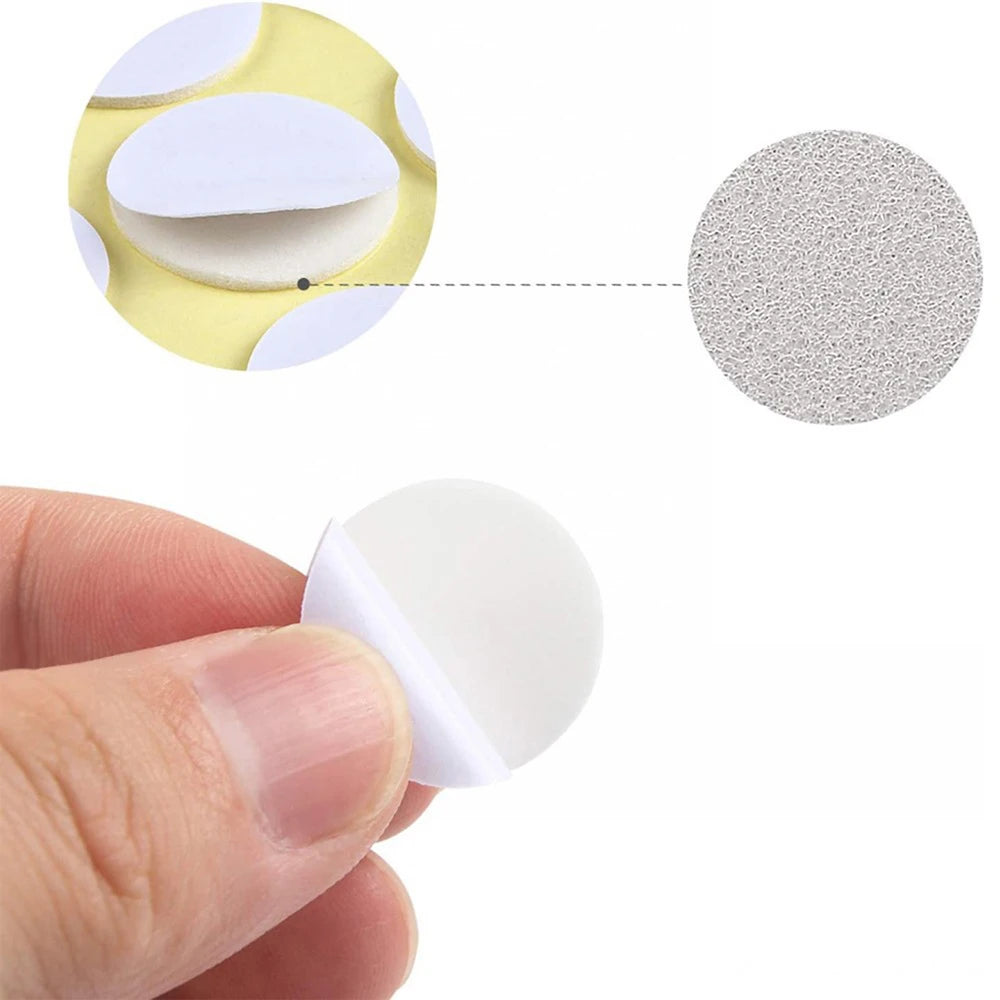 100Pcs/5 Sheets Candle Wick Stickers Wax Making Tools Heat Resistance Double-Sided Stickers for Gypsum Candle Making Supplies