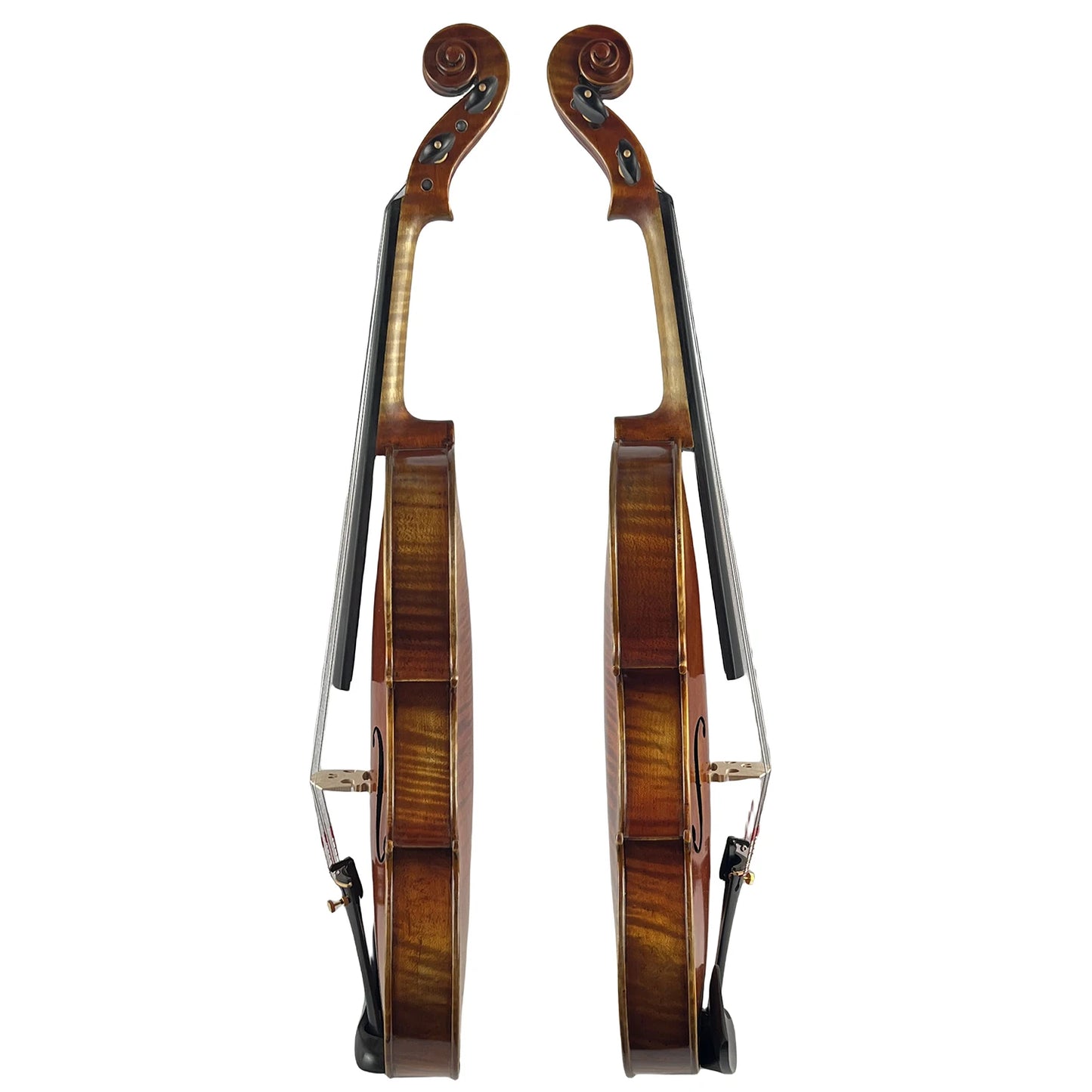 4/4 Violin, Tiger Flamed Back Professional Violin 4/4 바이올린 كمان4/4 скрипка Excellent Flame Free Case and Bow