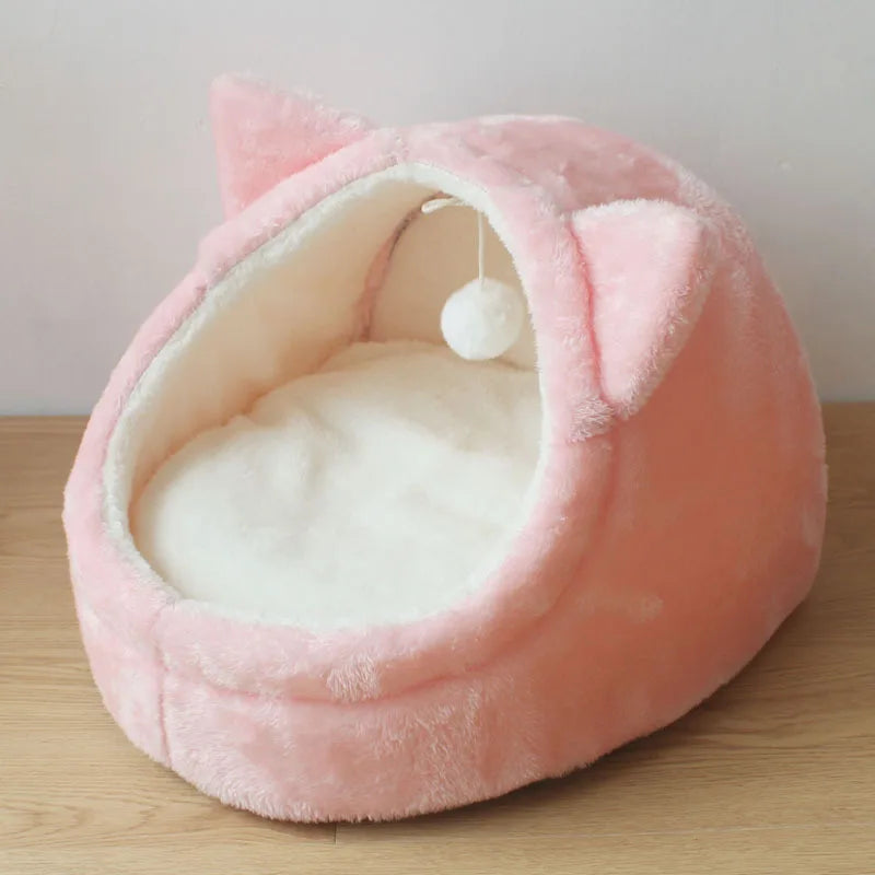 Four Seasons Dog Kennel Dog Bed Removable Washable House Enclosed Indoor Oversized Cat Kennel Pet Kennel Supplies Cat Bed