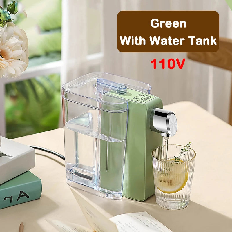 110V Electric Kettle Instant Heating Hot Water Dispenser Desktop Baby Milk Heater Boiler Drinking Warmer Coffee Tea Maker Pot