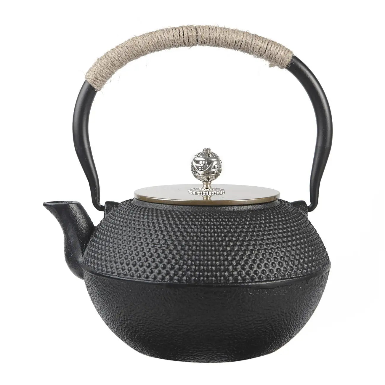 300/650/1200ml Japanese Tetsubin Tea Kettle Antique Cast Iron Teapot for Boiling Water Kettle Decoration Ornament