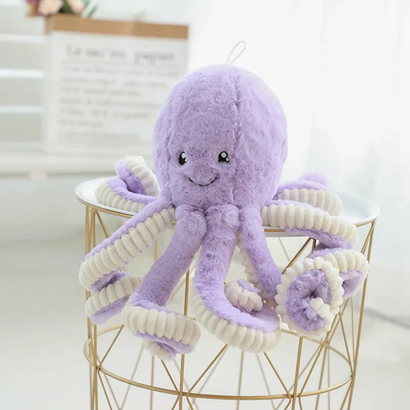 2022 1 Pcs Customized Size Octopus Stuffed Plush Toys for Baby Kids Birthday Christmas Children Kid Gifts Cute Tako Dolls