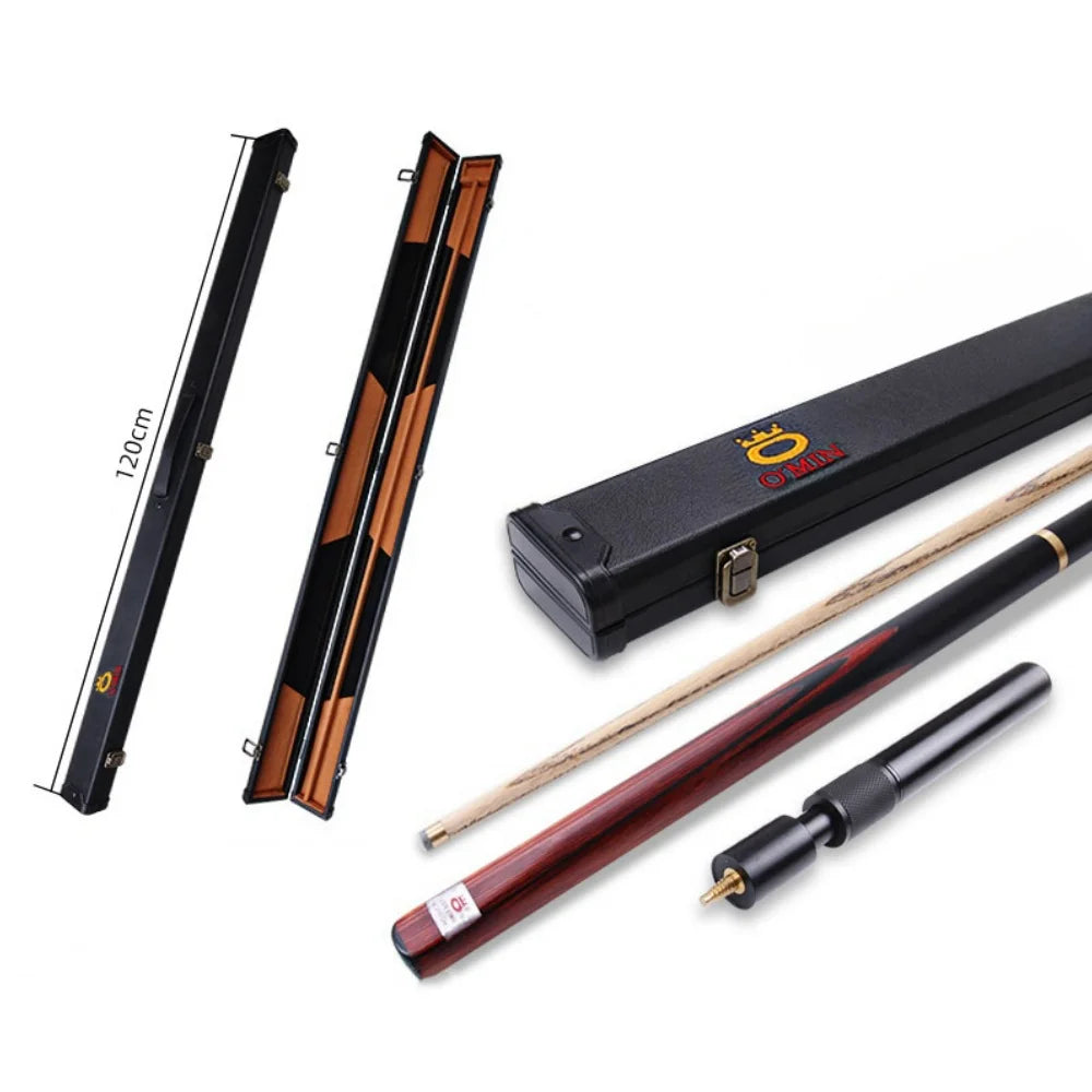 OMIN 57" Blood Evil Snooker Billiard Pool Cue Stick 9.5/10/11.5mm+Extender+Case Set