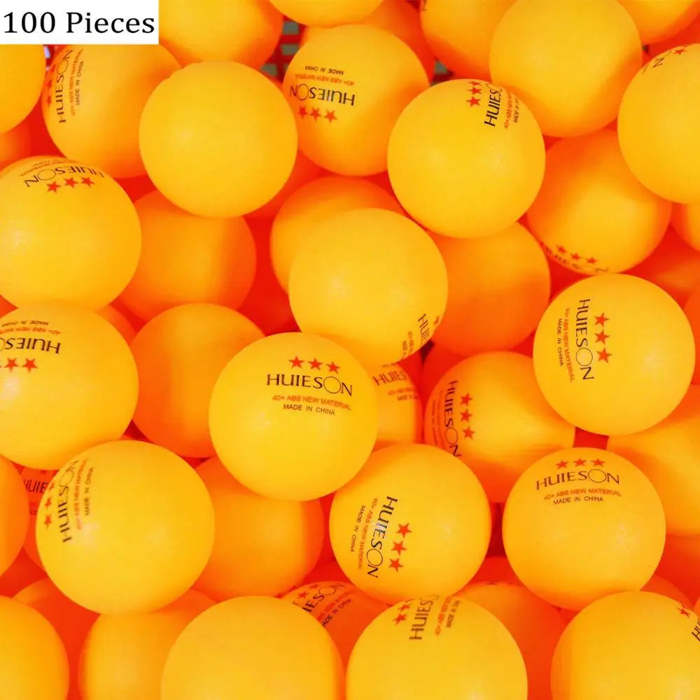 Huieson 3 Star 40+ 2.8g Table Tennis Balls 50 100 Pcs New Material ABS Plastic Ping Pong Balls Table Tennis Training Balls