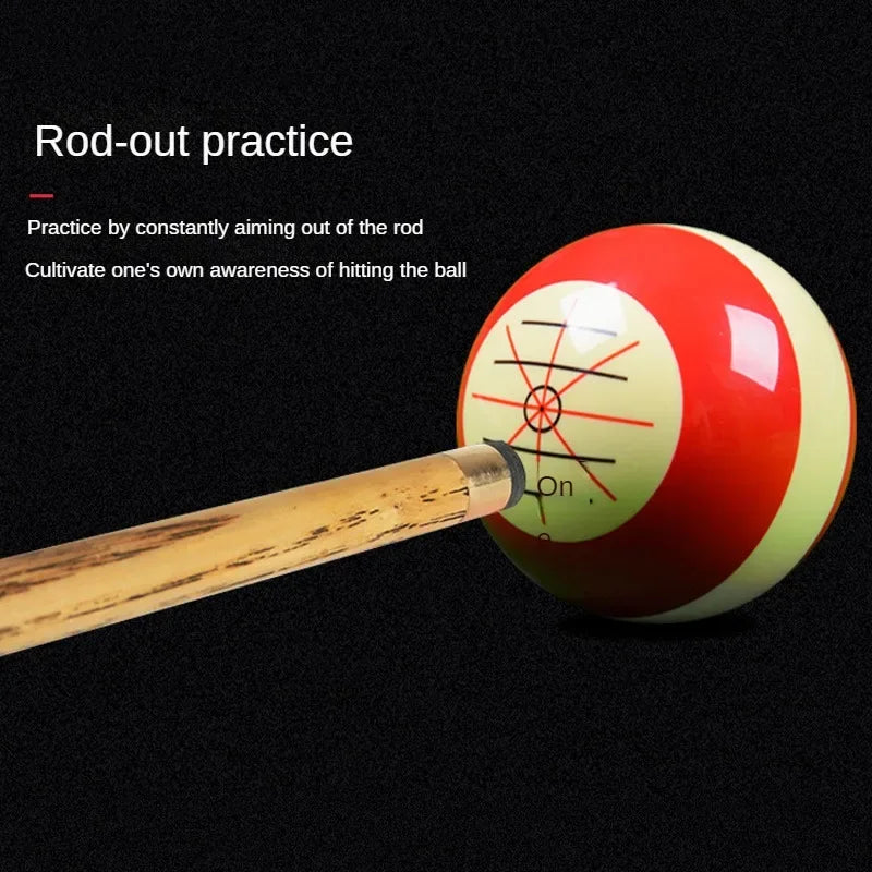 Wear-Resistant Billiard Training Cue Ball Professional Practice Ball for Beginner Eco Material for Snooker Billiard Tyro Train